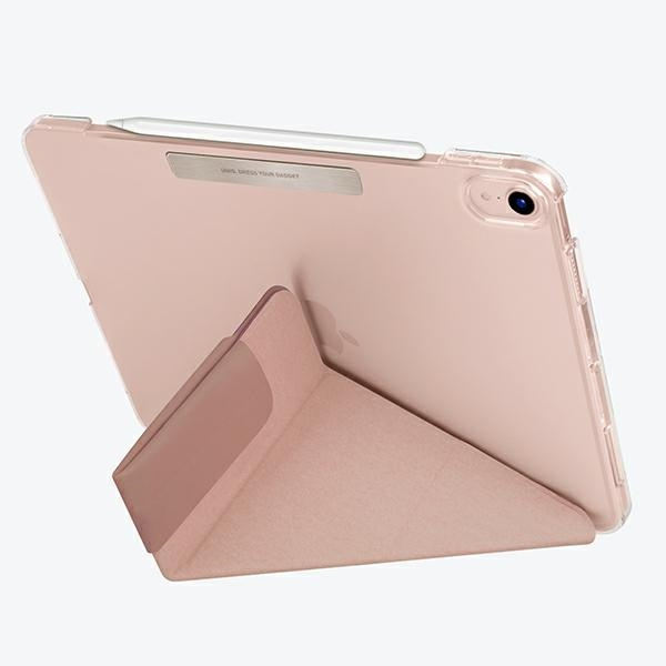 UNIQ pouzdro pro Camden iPad Air 10,9&quot; (2020) růžová / pivoňka růžová Antimikrobiální