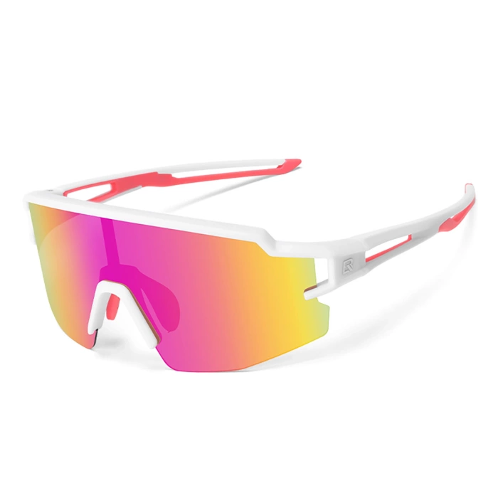 Rockbros Kids Cycling Glasses, Polarized, UV Protection, Children&#39;s - White