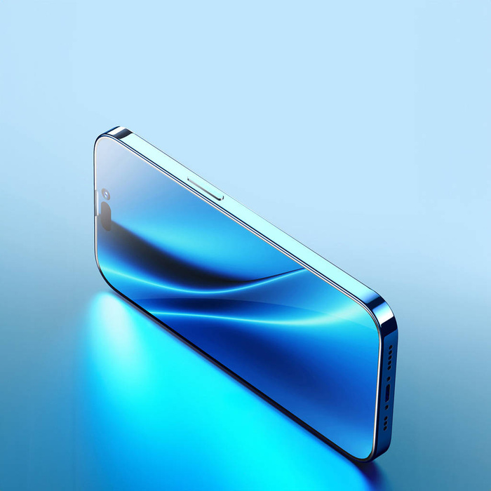 Tvrzené sklo Baseus pro celou obrazovku pro iPhone 14 Pro s krytem reproduktoru 0,4 mm + montážní sada