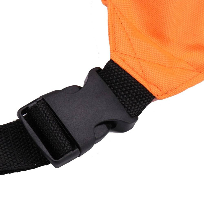 Pochette de ceinture de course coque pour téléfono portable clés documents portefeuille noir