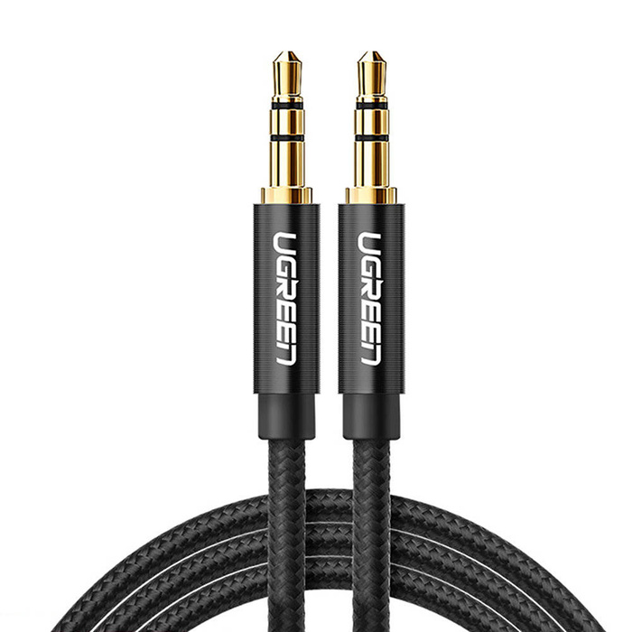 Ugreen kabel audio 2 x mini jack 3,5 mm 2 m černý (50363 AV112)