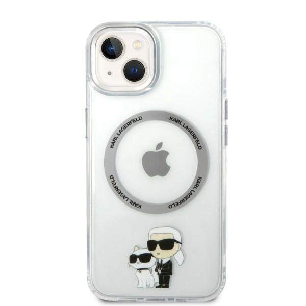 Etui Karl Lagerfeld Klhmp14mhnkcit Iphone 14 Plus 6,7" Hardcase Transparent Iconic Karl&choupette Magsafe Case
