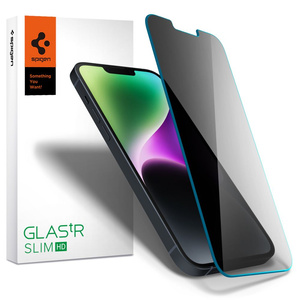 Glas Gehärtetes SPIGEN Apple iPhone 13 / 13 Pro GLAS.TR Slim Sichtschutzglas