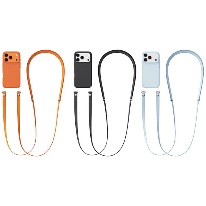 Smycz do telefonu Usams ZB360 1.08-2.08m pomarańczowy