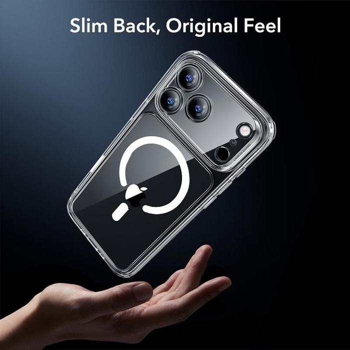 ESR CLASSIC HYBRID MagSafe &amp; GEHÄRTETES GLAS IPhone 17 PRO KLAR