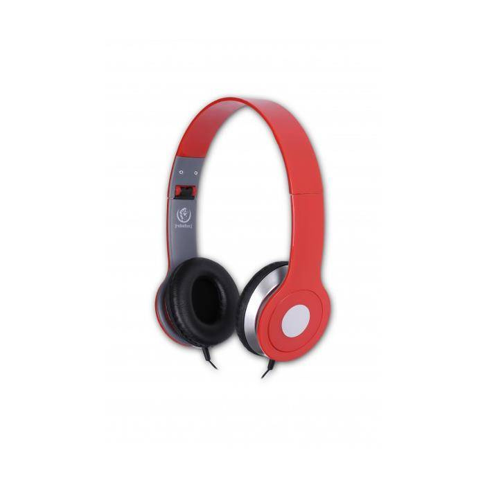 Rebeltec City casque intra-auriculaire filaire rouge