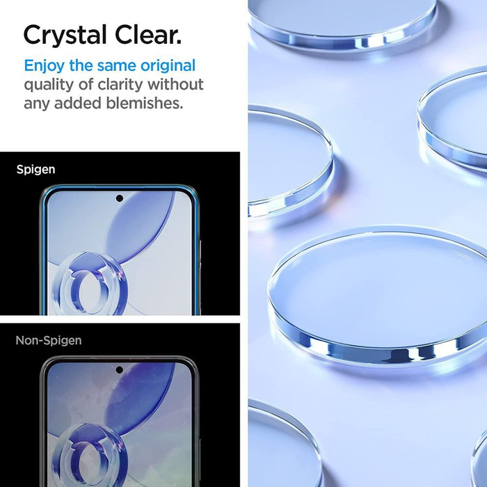 Tempered Glass Spigen Alm Glas.tr 2er-Pack Galaxy A54 5G Klar