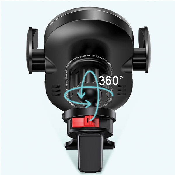 USAMS Holder induction 15W Automatic for ventilation grille black