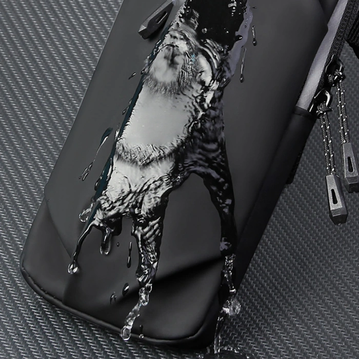 Saszetka Wozinsky WSDB-B armband opaska na ramię na telefon do biegania - czarna