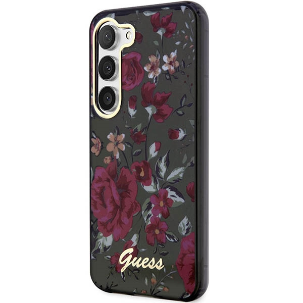 Cover Guess Guhcs23shcfwsa S23 S911 Verde/kaki Hardcase Flower Collection Case
