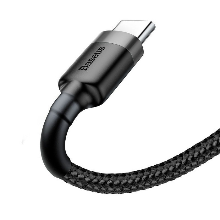 Cavo USB-C BASEUS Cafule 2A 2m grigio/nero