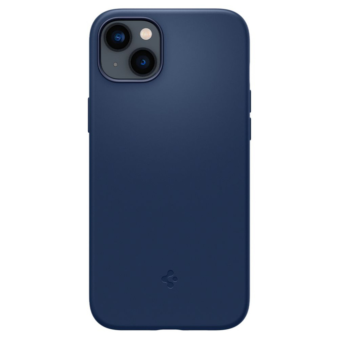 Hülle Spigen IPhone 14 PLUS SILICONE FIT Mag MagSafe NAVY BLUE