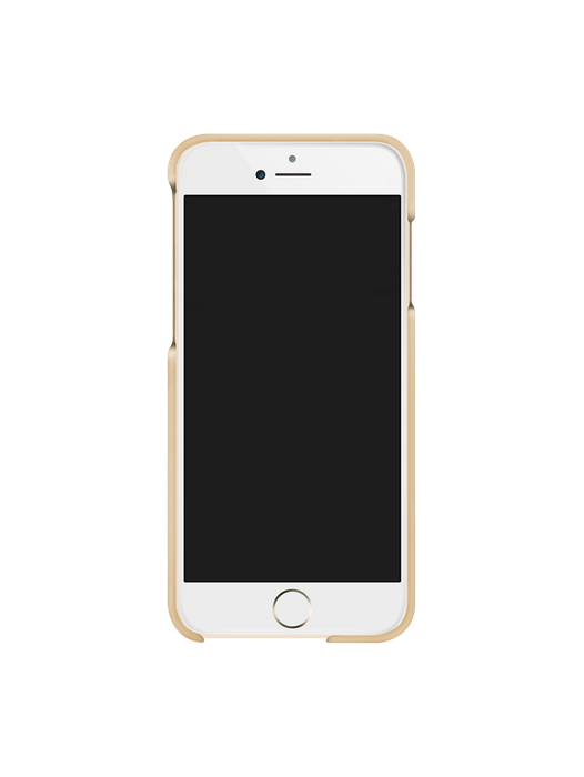 Puzdro iPhone 6 6S SEVENMILLI Real Metal ALU Gold