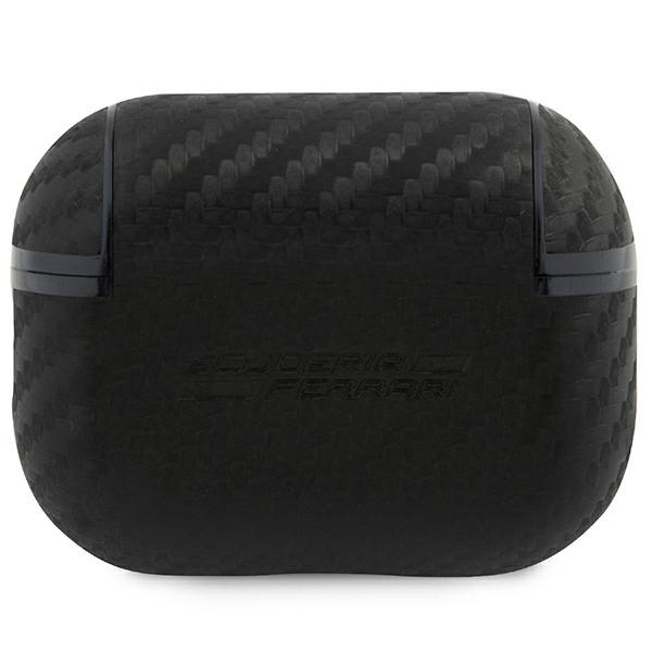 Ferrari FESAP2CABK AirPods Pro 2 cover black/black On Track PU Carbon