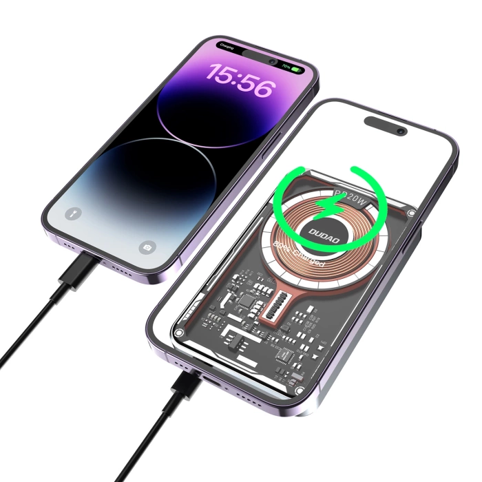 Dudao TGK1 Powerbank mit MagSafe kabellosem Ladegerät 20W 10000mAh schwarz (TGK1-black)