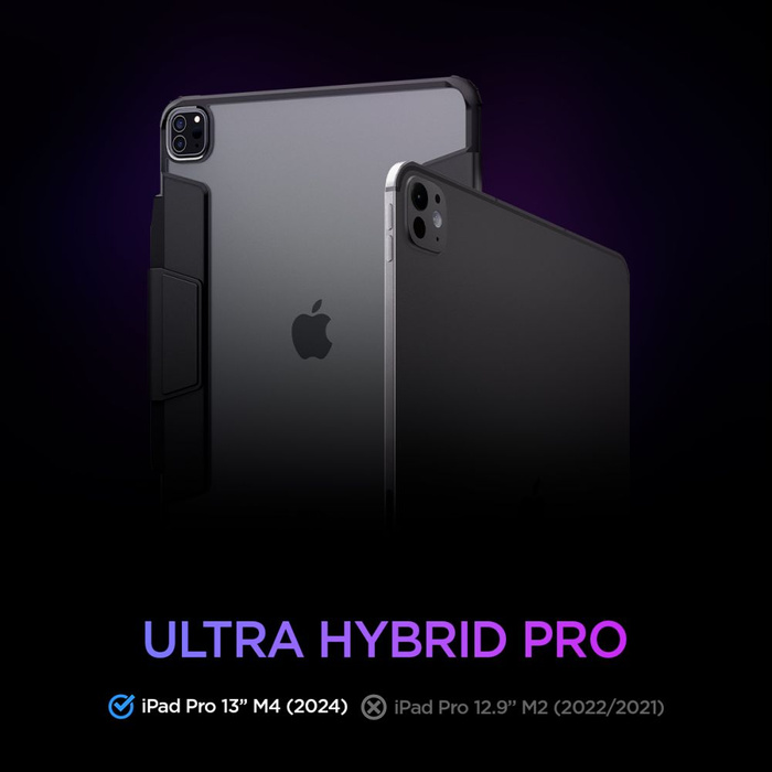 Spigen Ultra Hybrid IPad "PRO" PRO 13 7 / 2024 SCHWARZ
