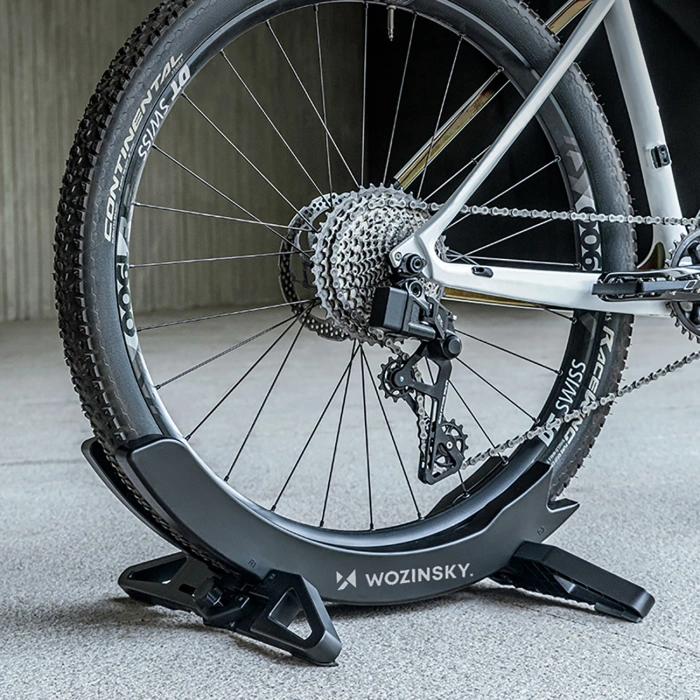Stojak rowerowy Wozinsky WSR-02 serwisowy stabilny na koło roweru - czarny