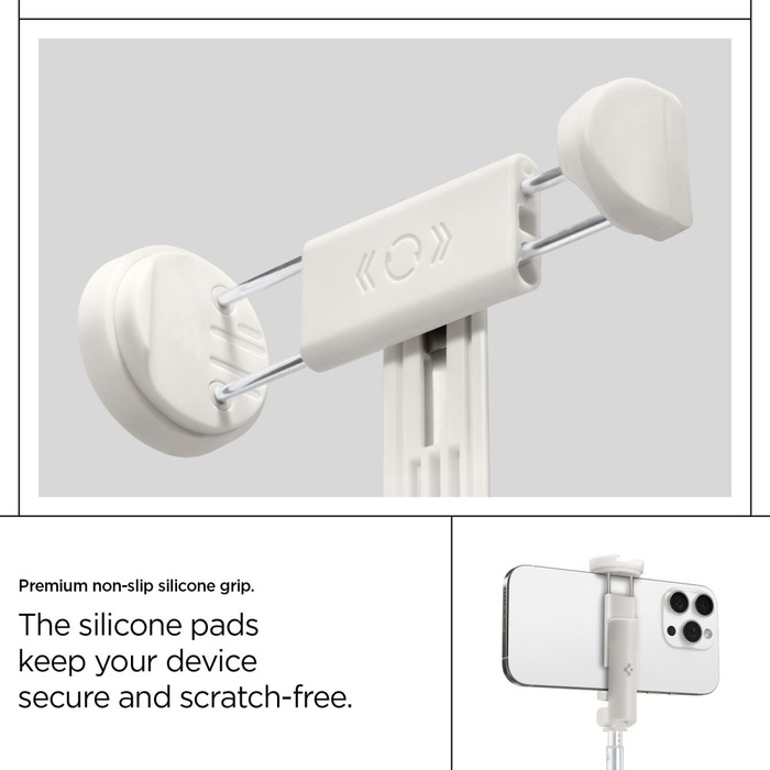 SPIGEN S541W BLUETOOTH SELFIE STICK STATIV DUNE BEIGE