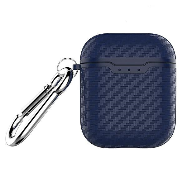 Beline AirPods Carbon Cover Air Pods 1/2niebieski /blue