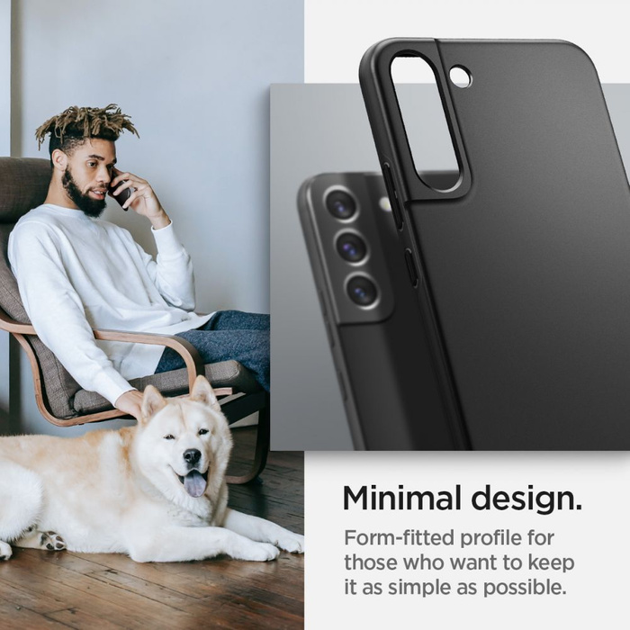 Pouzdro SPIGEN Galaxy S22 Thin Fit černé Case