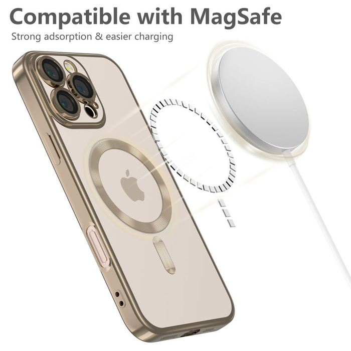 ETUI TECH-PROTECT MAGFLEX MAGSAFE IPHONE 16 PRO MAX SHINY DESERT
