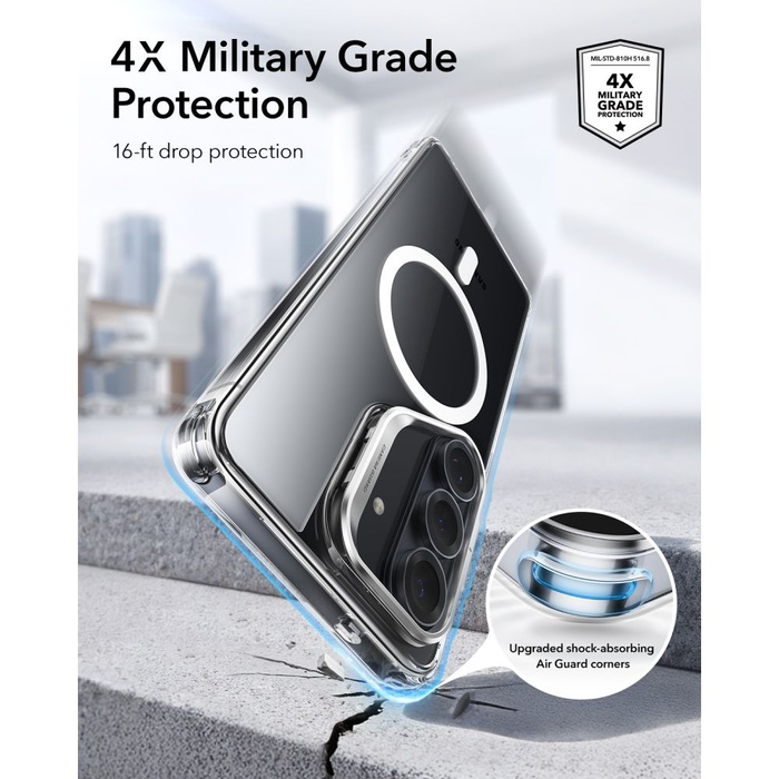 ESR CLASSIC HYBRID KICKSTAND MagSafe GALAXY S26 KLAR