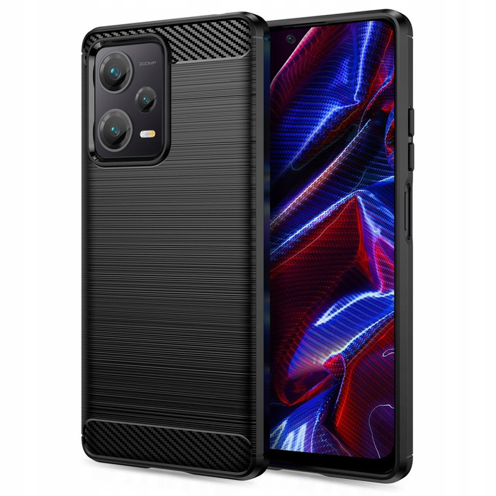 Coque Tech-protect Tpucarbon Xiaomi Redmi Note 12 / Poco X5 5G Noir Case