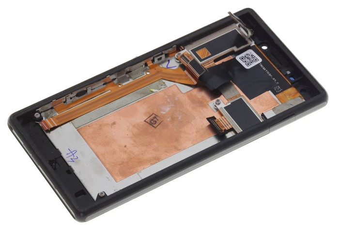 SONY Xperia M2 Aqua DISPLEJ S DEFEKTOM čierny LCD originálny dotykový