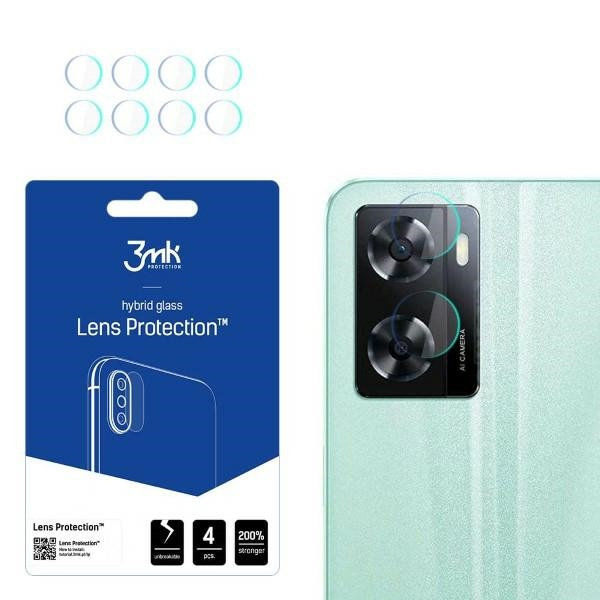 3mk Lens Protect Oppo A57 4G/5G / A57e / A57s Protection for camera lens 4pcs
