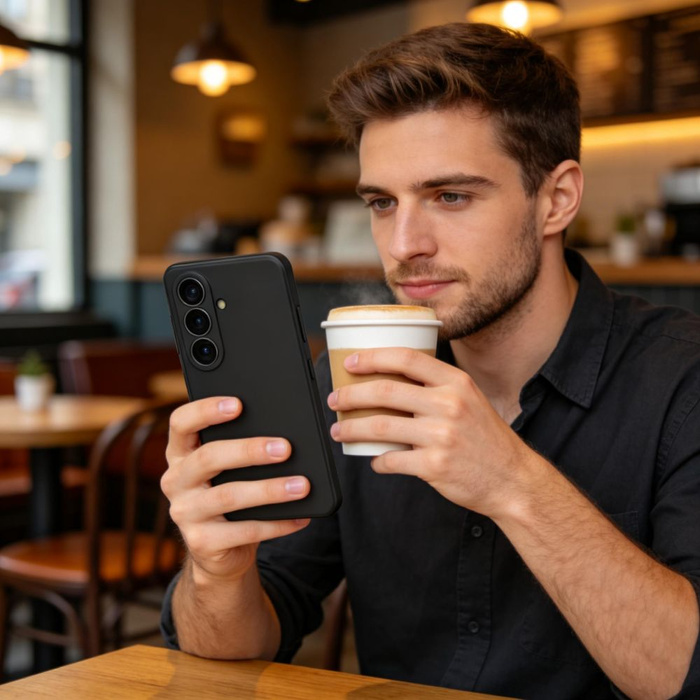 TECH-PROTECT SILICONE MAGSAFE GALAXY S26 BLACK