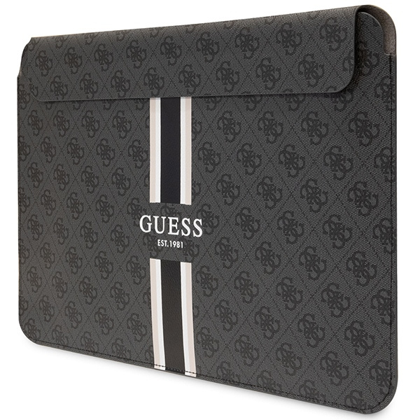 Guess Sleeve GUCS14P4RPSK 14" nero/nero 4G Strisce stampate