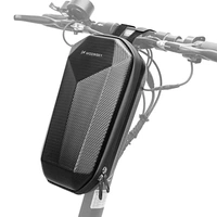 Wozinsky waterproof scooter handlebar bag 4l handlebar bag black (WSB2BK)