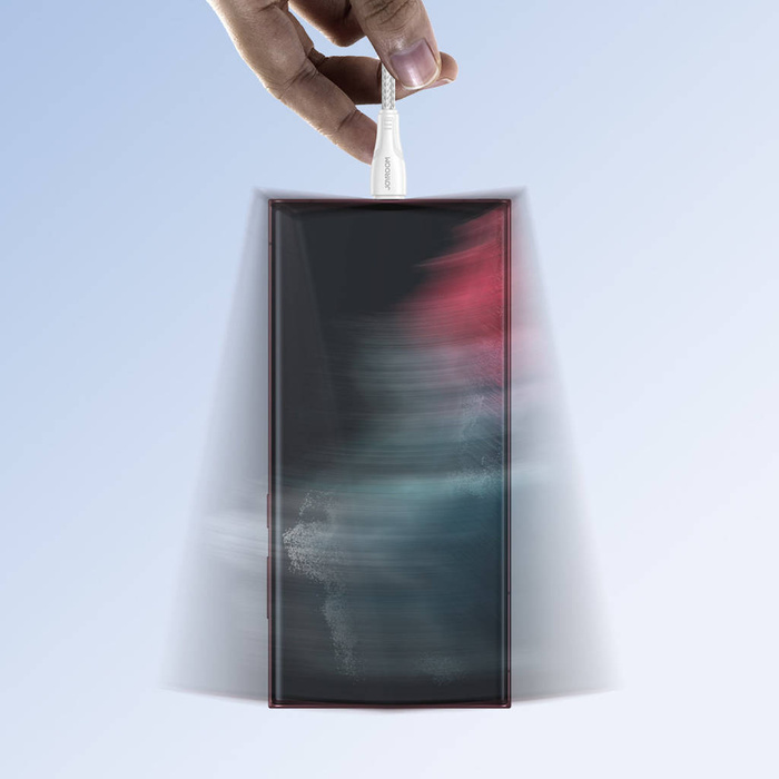 Câble USB Joyroom - Série Surpass USB C 3A pour charge rapide et transfert de données 1,2 m blanc (S-UC027A11)