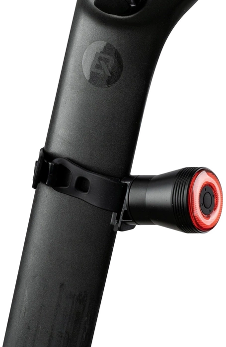 Rockbros Q5 Fahrradrücklicht mit intelligentem Stoppsystem – Schwarz