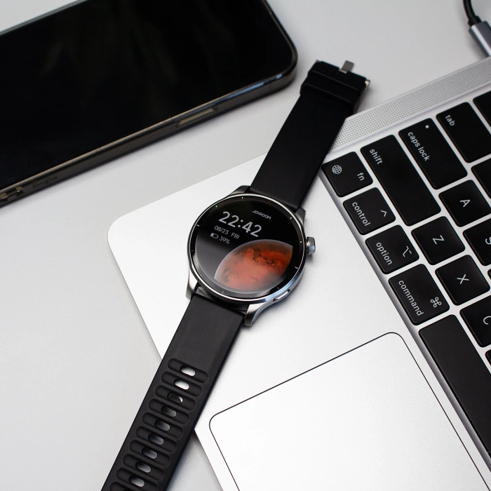 Joyroom Venture Series JR-FV1 Smartwatch mit Anrufannahmeoption – Grau