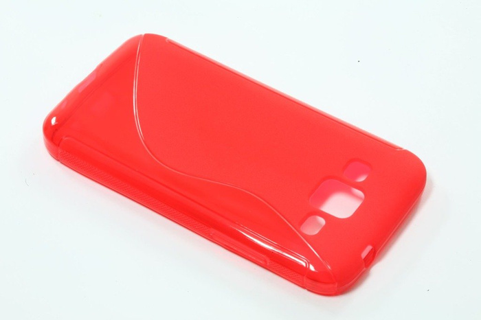 Funda S-Line Samsung Galaxy Core Prime Rojo  Silicona