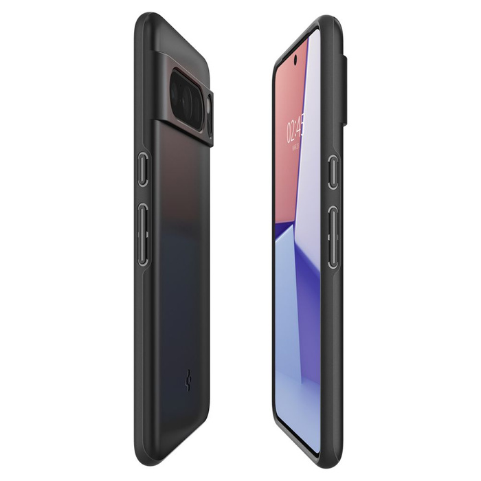 Obal Spigen Thin Fit Google Pixel 8 Pro Black Case