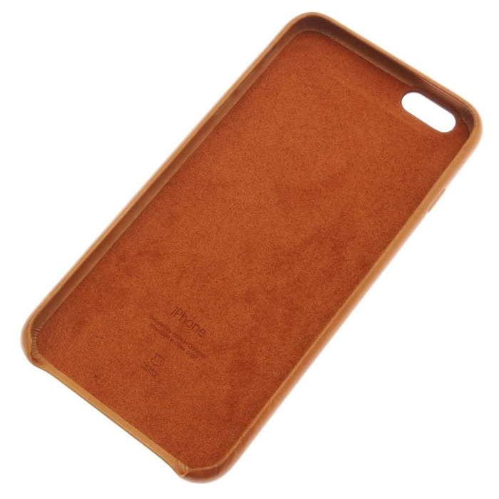   6S Plus  Funda de piel original MKXC2ZM/A Funda marrón silla de montar de grado B