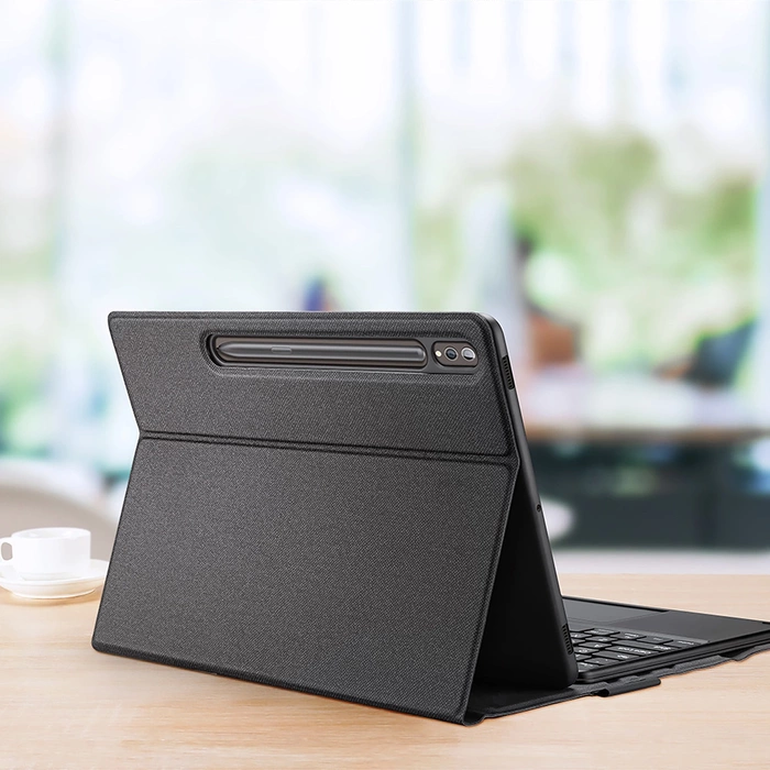 Dux Ducis Bluetooth-Tastaturhülle (TK-Serie) für Samsung Tab S9 Plus – Schwarz