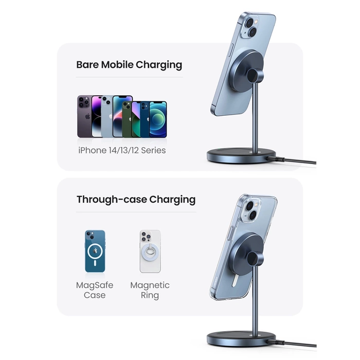 Chargeur sans fil 2en1 UGREEN 90668