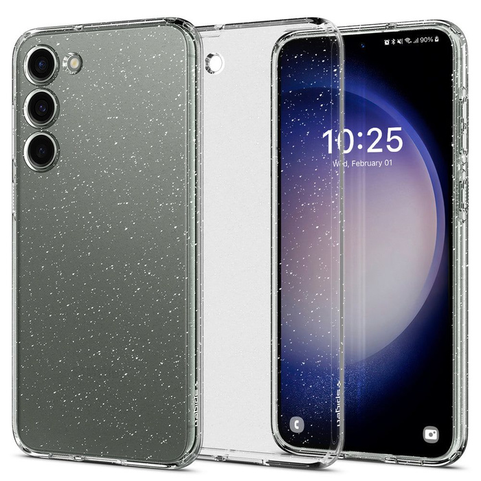 Hülle Spigen Liquid Crystal GALAXY S23+ PLUS Glitter KRISTALL