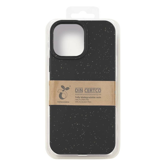 Coque Eco Case pour iPhone 14 Plus housse dégradable en silicone noir