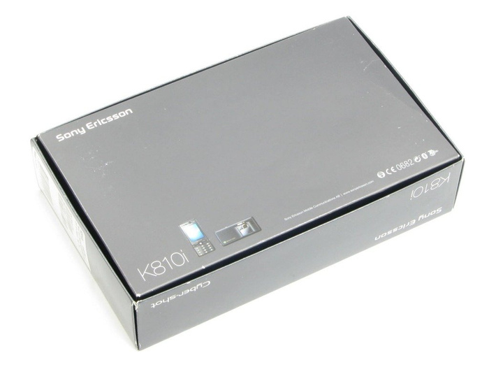 SONY ERICSSON K810i CD Box Cavo Manuale Drivers Grey