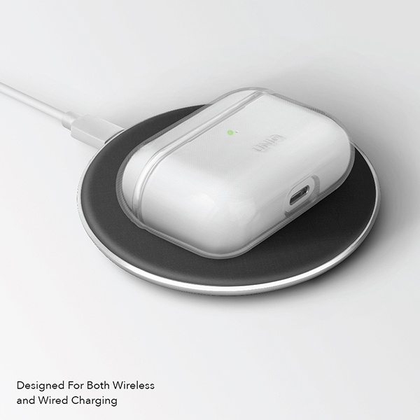 UNIQ coque Glase AirPods Pro transparent