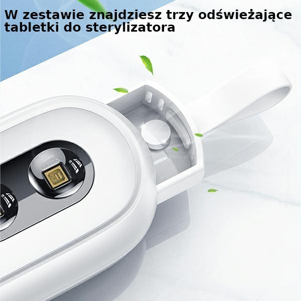 USAMS Toilet disinfection lamp UV-C manual sterilizer white/white ZB210XDH01 (US-ZB210)