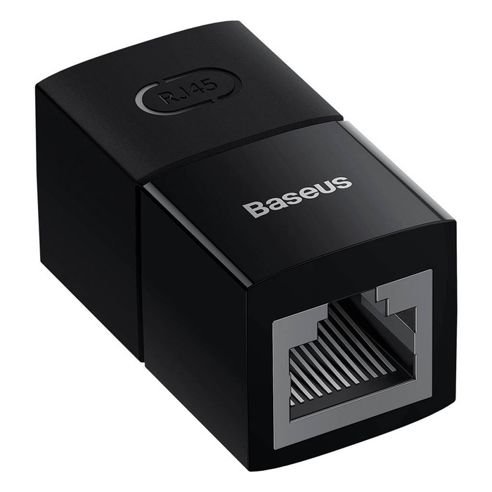 Síťový vazební člen Ethernet RJ-45 kabelový konektor Baseus AirJoy Series 10 ks - černý