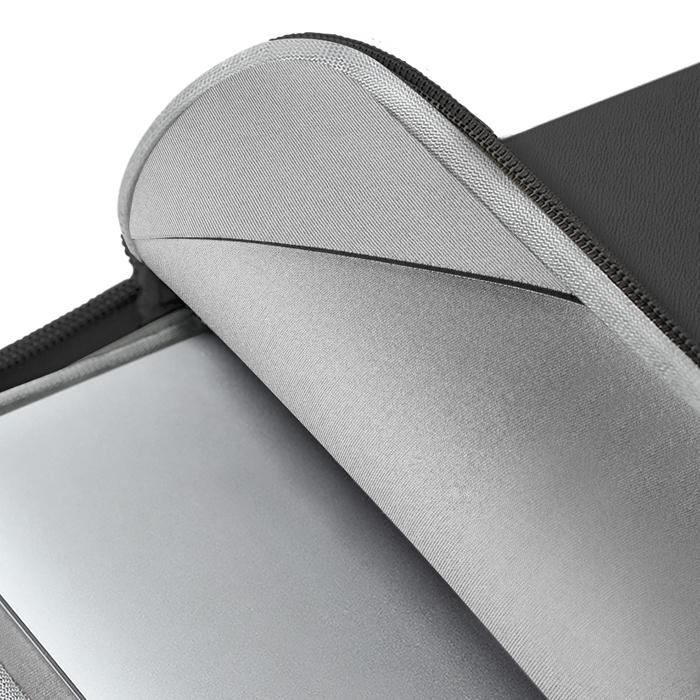 UNIQ neoprene laptop Sleeve 14" Cyprus Water-Resistant Onyx