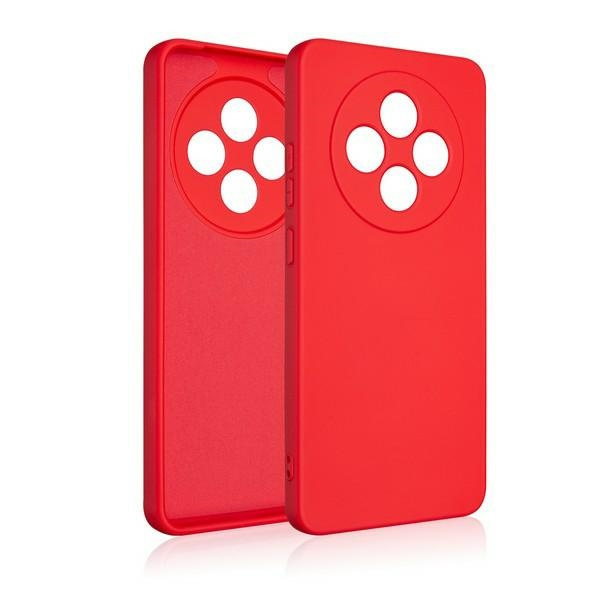 Beline Etui Silicone Oppo Reno 12F 5Gczerwony /red
