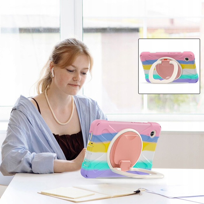 Hülle Tech-protect X-armor Samsung Galaxy Tab A9+ Plus 11.0 X210 / X215 / X216 Baby Farbe Case