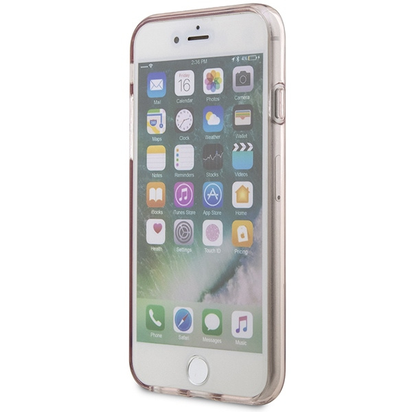 Karl Lagerfeld KLHCI8HNCHTCP iPhone 7/8/ SE 2020 / SE 2022 rosa/rosa hartcase Ikonik Choupette